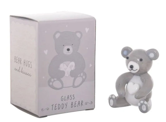 ARTISAN GLASS TEDDY BEAR