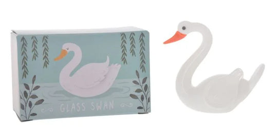 ARTISAN GLASS SWAN