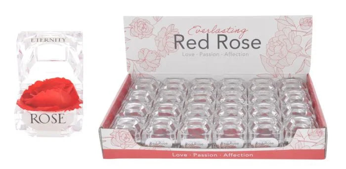 EVERLASTING RED ROSE BOX
