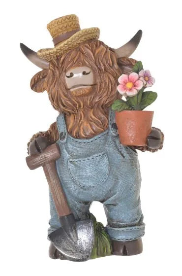 HIGHLAND COW SUNFLOWER TOOLS