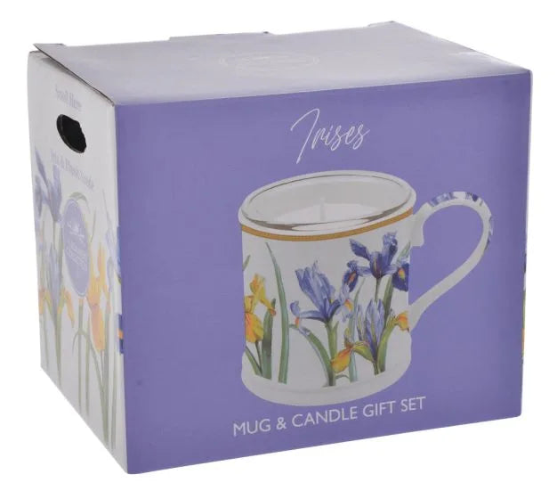 FLORAL MUG & CANDLE GIFT SET