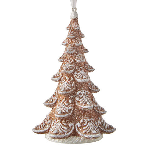 RAZ JINGLE AND COCOA 13.3CM GINGERBREAD TREE HANGING ORNAMENT