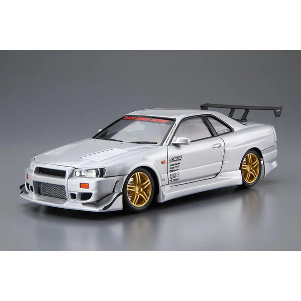 AOSHIMA 1/24 C-WEST BNR34 SKYLINE GT-R 02(NISSAN)