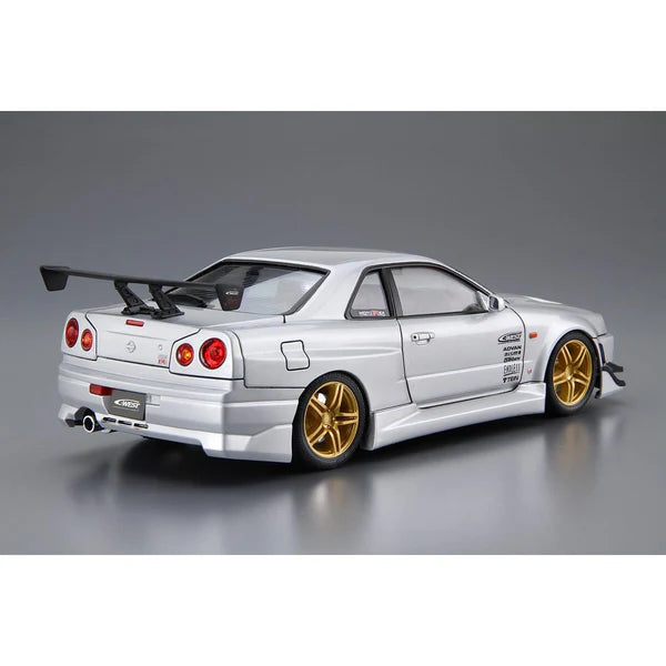 AOSHIMA 1/24 C-WEST BNR34 SKYLINE GT-R 02(NISSAN)