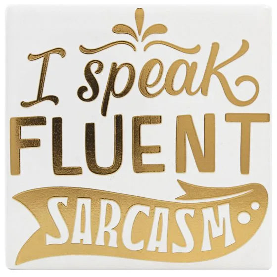 GOLD EDITION FUNNY COASTERS