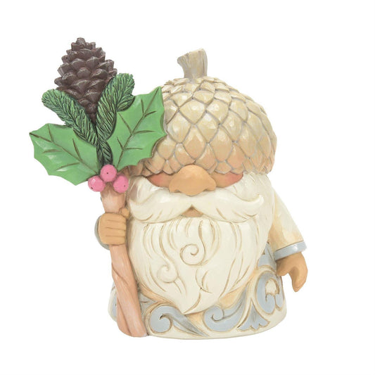 HEARTWOOD CREEK 14CM WOODLAND GNOME WITH ACORN HAT