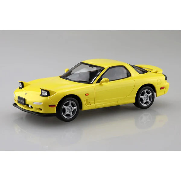AOSHIMA 1/32 SNAP MAZDA FD3S RX-7 COMPETITION YELLOW MICA