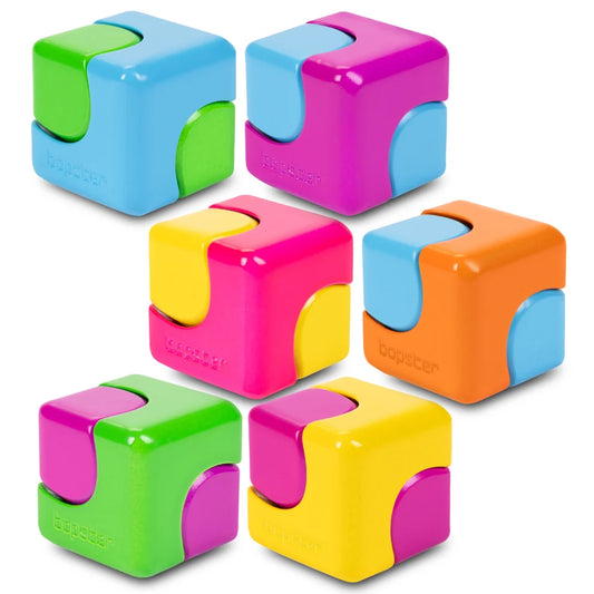 BOPSTER NEON FIDGET CUBE SPINNER - Gifts R Us