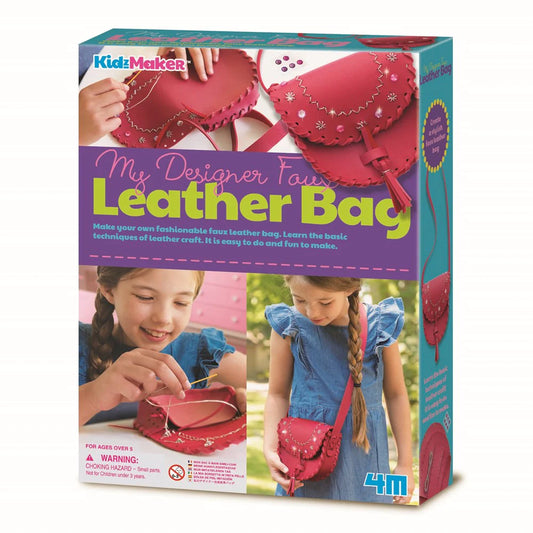 4M KIDZMAKER MY DESIGNER FAUX LEATHER BAG