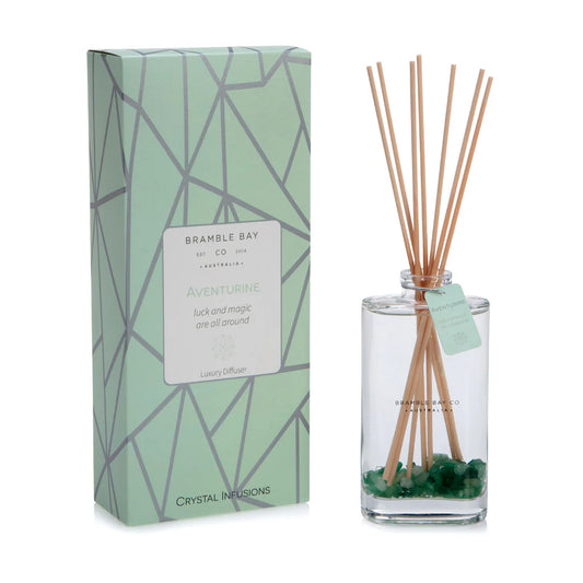 BRAMBLE BAY CO AVENTURINE CRYSTAL DIFFUSER