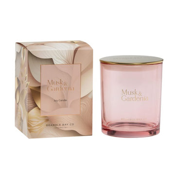 BRAMBLE BAY CANDLE ELEGANCE MUSK AND GARDENIA