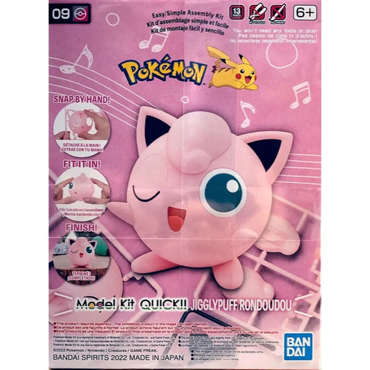POKEMON MODEL KIT QUICK 09 JIGGLYPUFF