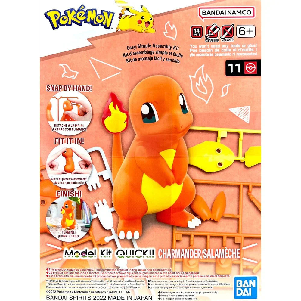 POKEMON MODEL KIT QUICK 11 CHARMANDER