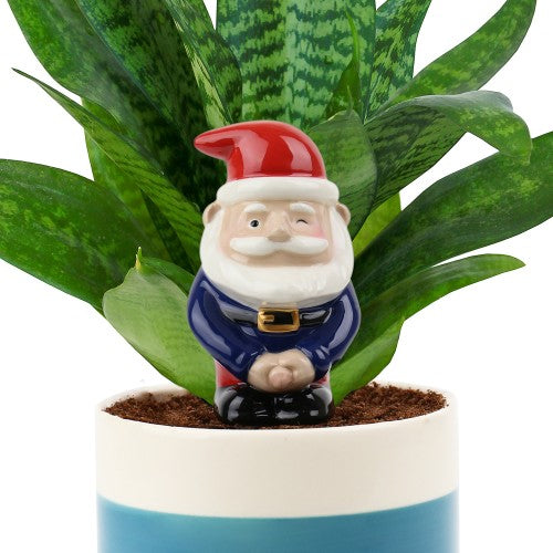 PEEING GARDEN GNOME SELF WATERING PLANTER