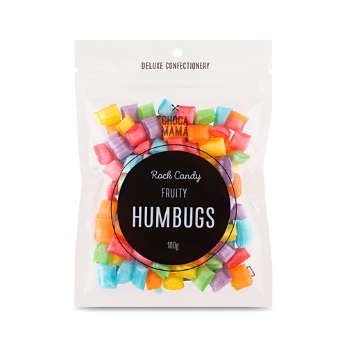 CHOCAMAMA MINI FRUIT HUMBUG 100G