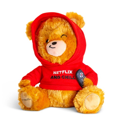 NETFLIX AND CHILL TEDDY BEAR