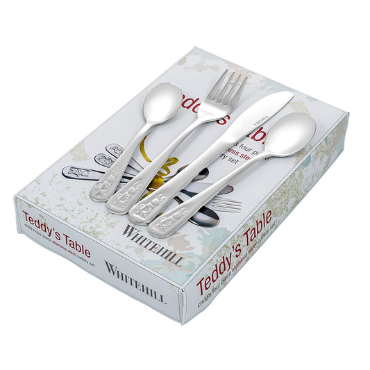 WHITEHILL 4PC CUTLERY SET STAINLESS STEEL BUNNY'S BISTRO