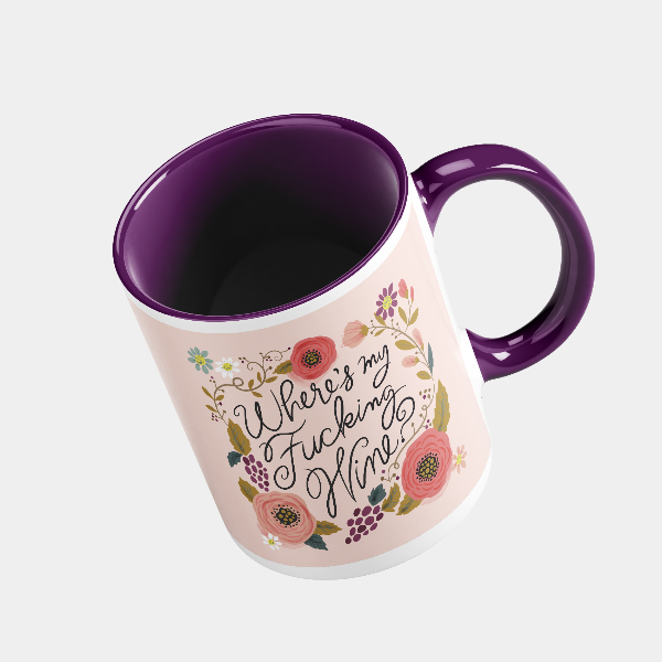 Where's My Fucking Wine? Mug