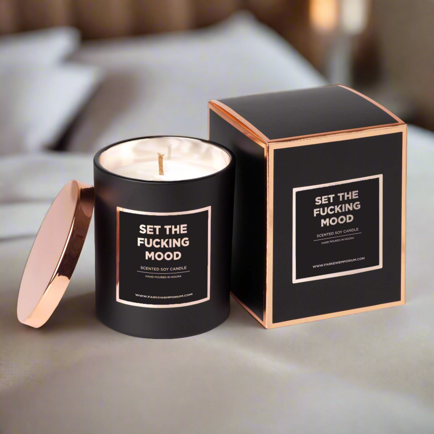 Set The Fucking Mood - Scented Candle