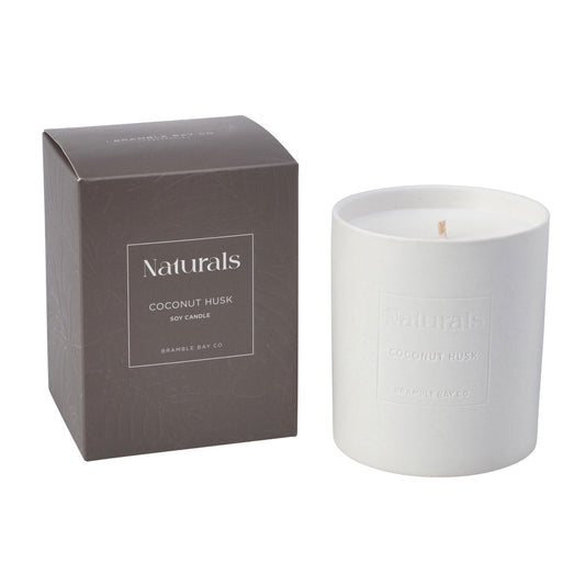 BRAMBLE BAY CANDLE NATURALS COCONUT HUSK