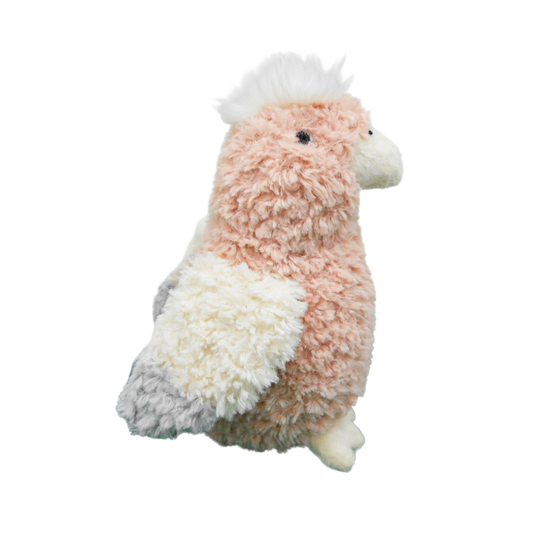 CURLY GALAH SOFT TOY PINK 18CM