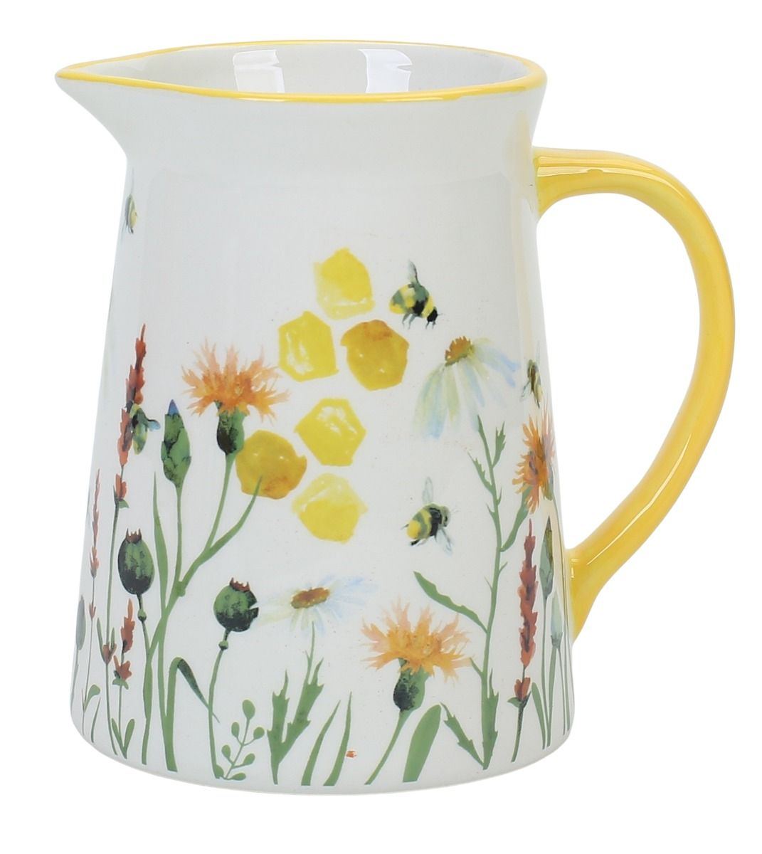 BEE MEADOW JUG YELLOW 15CM