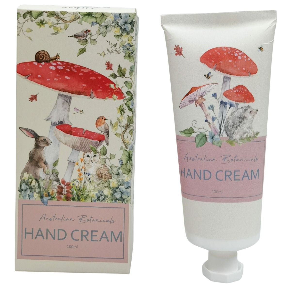 Urban Enchanted Garden Hand Cream Natural & Red 100g - Gifts R Us