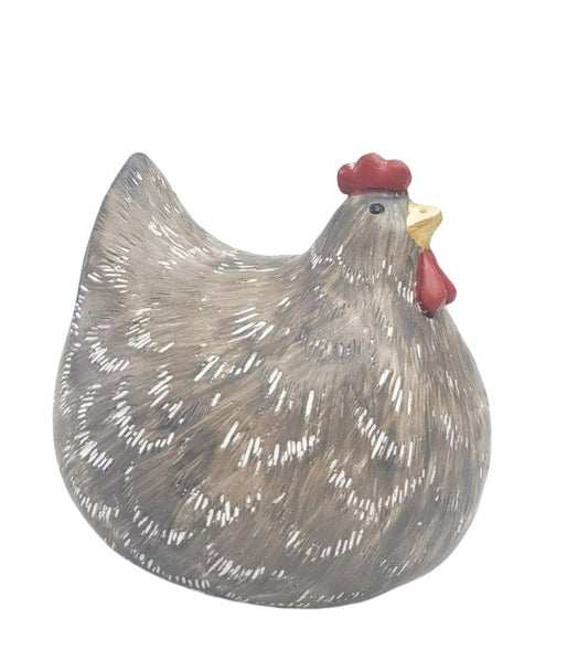 URBAN CHICKEN RESIN ORNAMENT BROWN - Gifts R Us