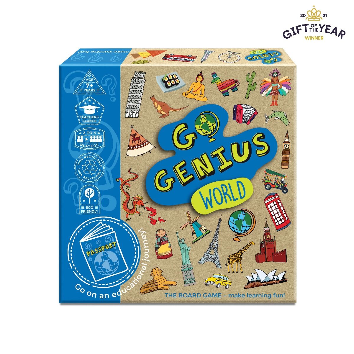 Go Genius World - The Board Game - Gifts R Us