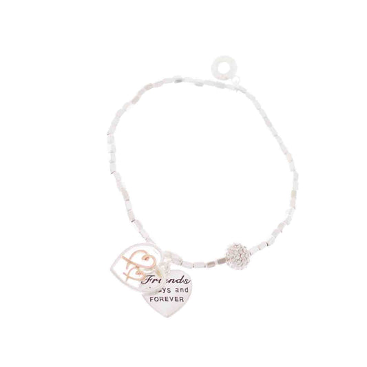 EQLB SENTIMENT CHARM B/LET FRIENDS ALWAYS AND FOREVER - Gifts R Us