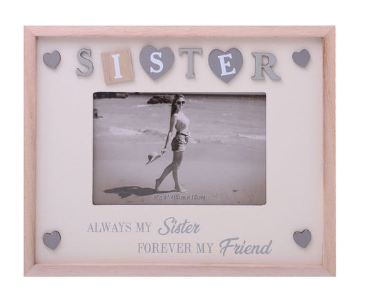 SENTIMENTS FRAME SISTER 6X4 - Gifts R Us