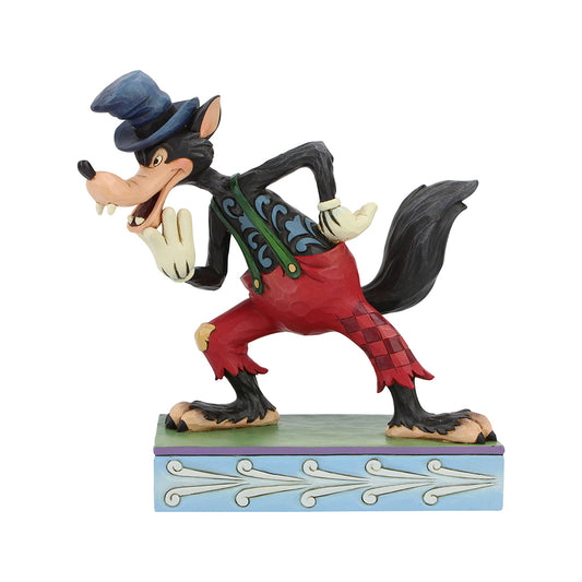 DISNEY TRADITIONS BIG BAD WOLF I'LL HUFF AND PUFF - Gifts R Us