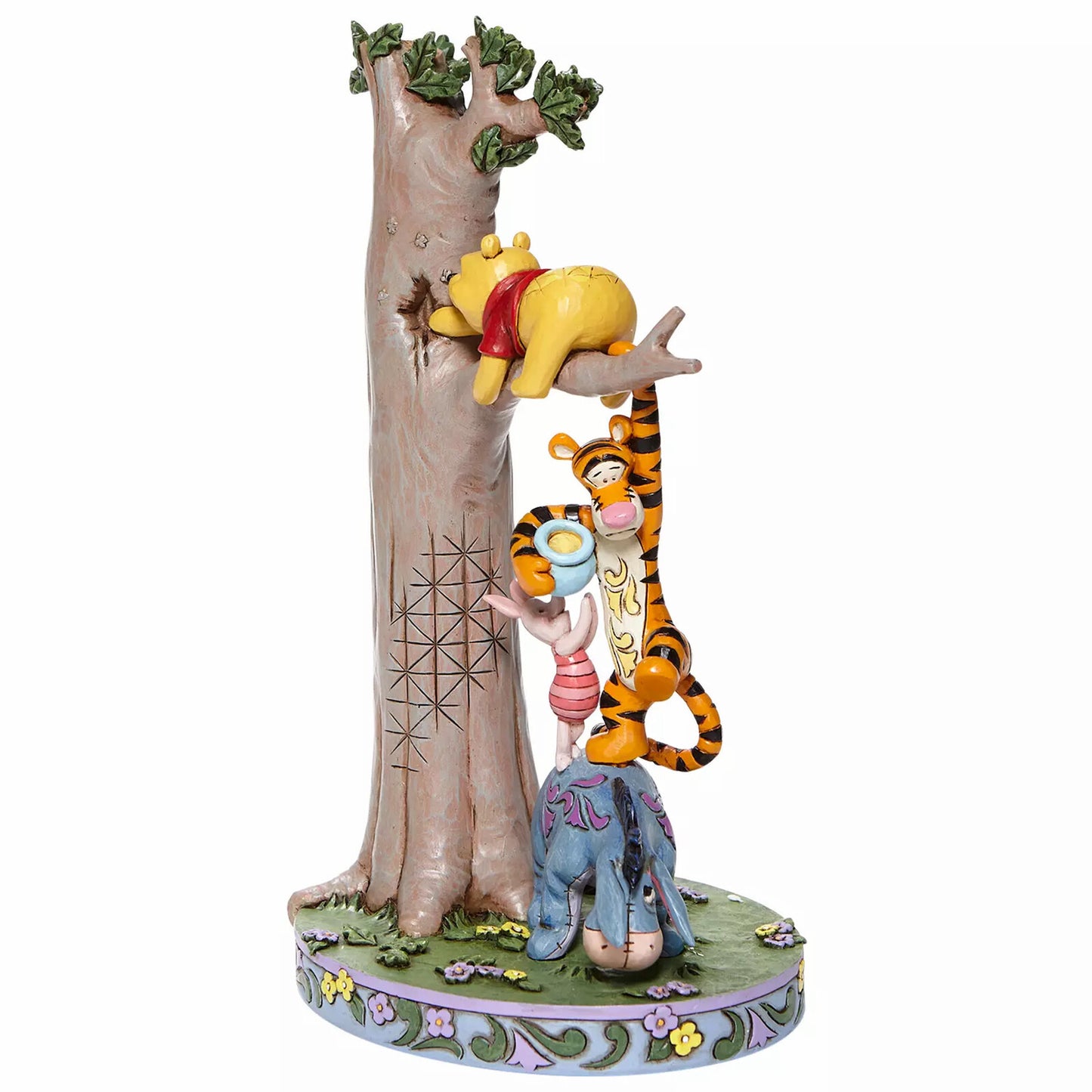 DISNEY TRADITIONS WINNIE THE POOH TIGGER AND PIGLET IN A TREE FIGURINE - Gifts R Us