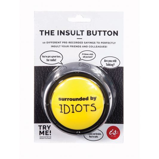 THE INSULT BUTTON - Gifts R Us