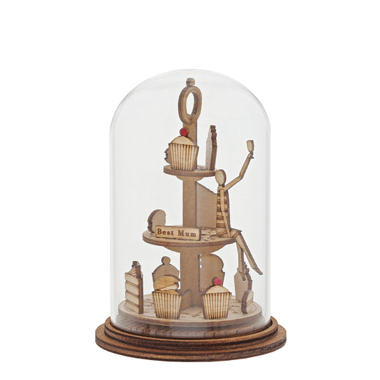 TINY TOWN BEST MUM DOME FIGURINE - Gifts R Us