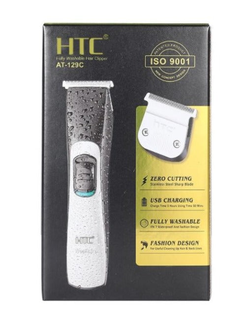 HTC Hair Clipper Rechargeable Professional Electrical Hair Trimmer - Gifts R Us