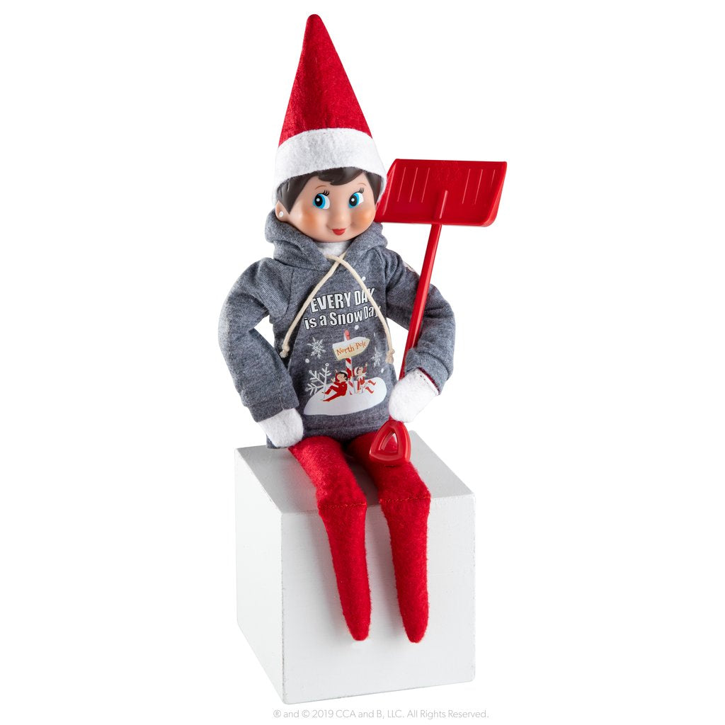 ELF ON THE SHELF CLAUS COTURE SNOW DAY SHOVEL N PLAY - Gifts R Us
