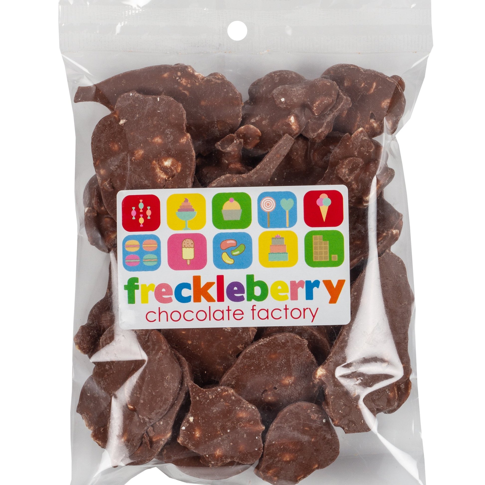 CHOC PEANUT CLUSTERS FRECKLEBERRY 230G - Gifts R Us