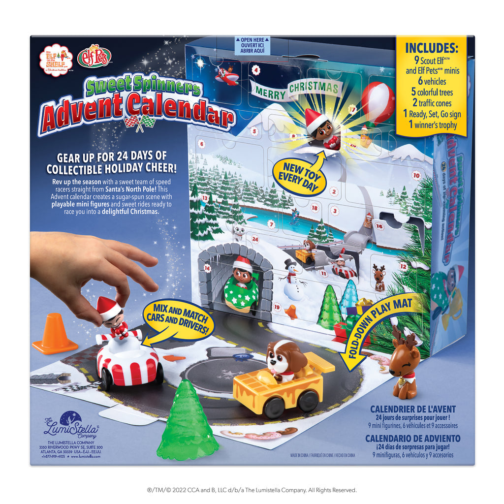 ELF ON THE SHELF SWEET SPINNERS ADVENT CALANDER - Gifts R Us