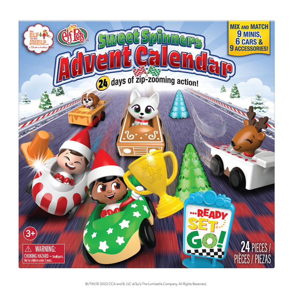 ELF ON THE SHELF SWEET SPINNERS ADVENT CALANDER - Gifts R Us