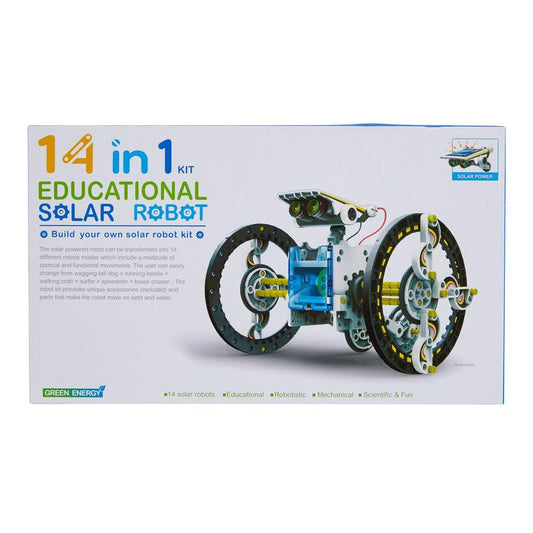 CIC 14 IN 1 EDUCATIONAL SOLAR ROBOT - Gifts R Us