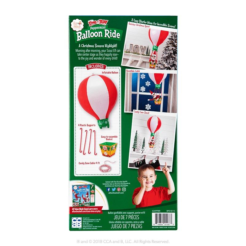 ELF ON THE SHELF ELVES AT PLAY INFLATABLES BALLOON RIDE - Gifts R Us