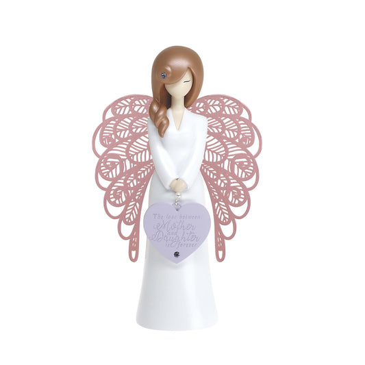 YOU ARE AN ANGEL FIGURINE 155MM MOTHER AND DAUGHTER - Gifts R Us