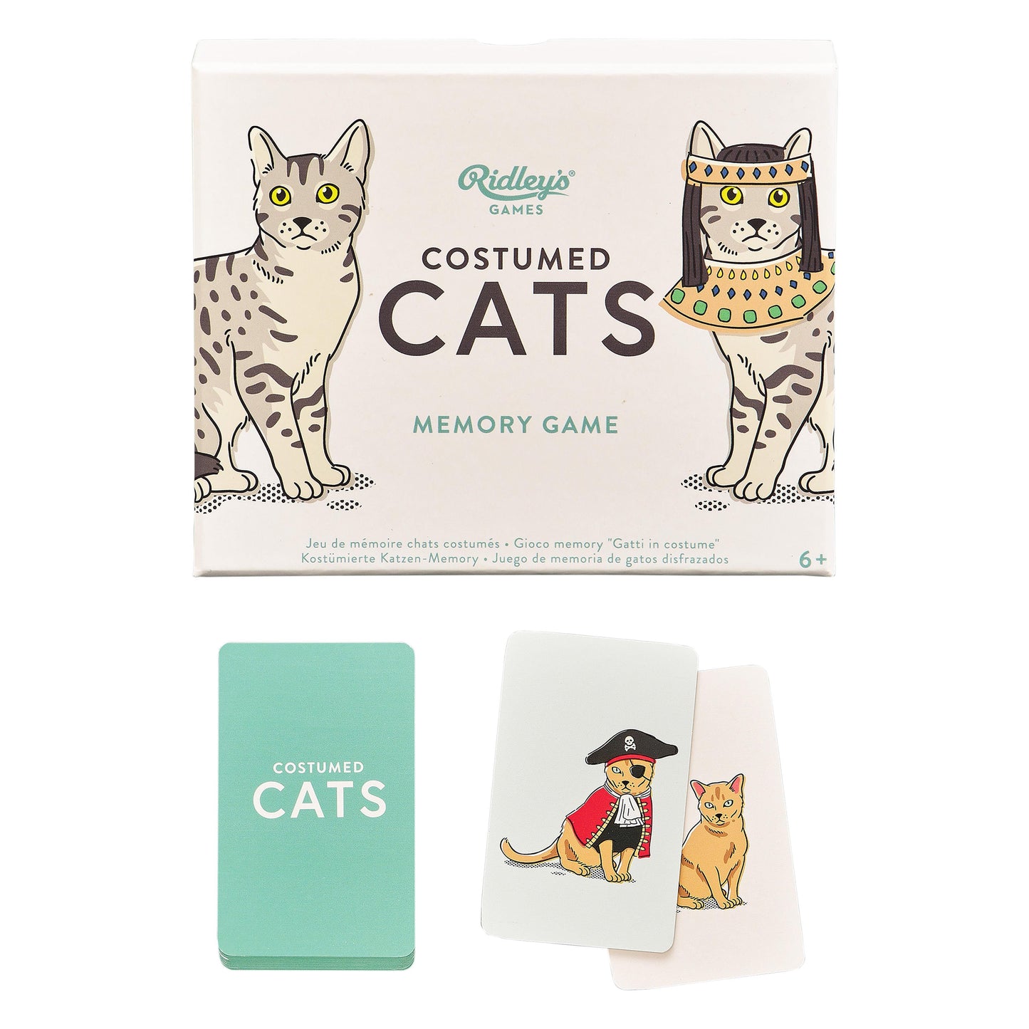 Costumed Cats Memory Game - Gifts R Us