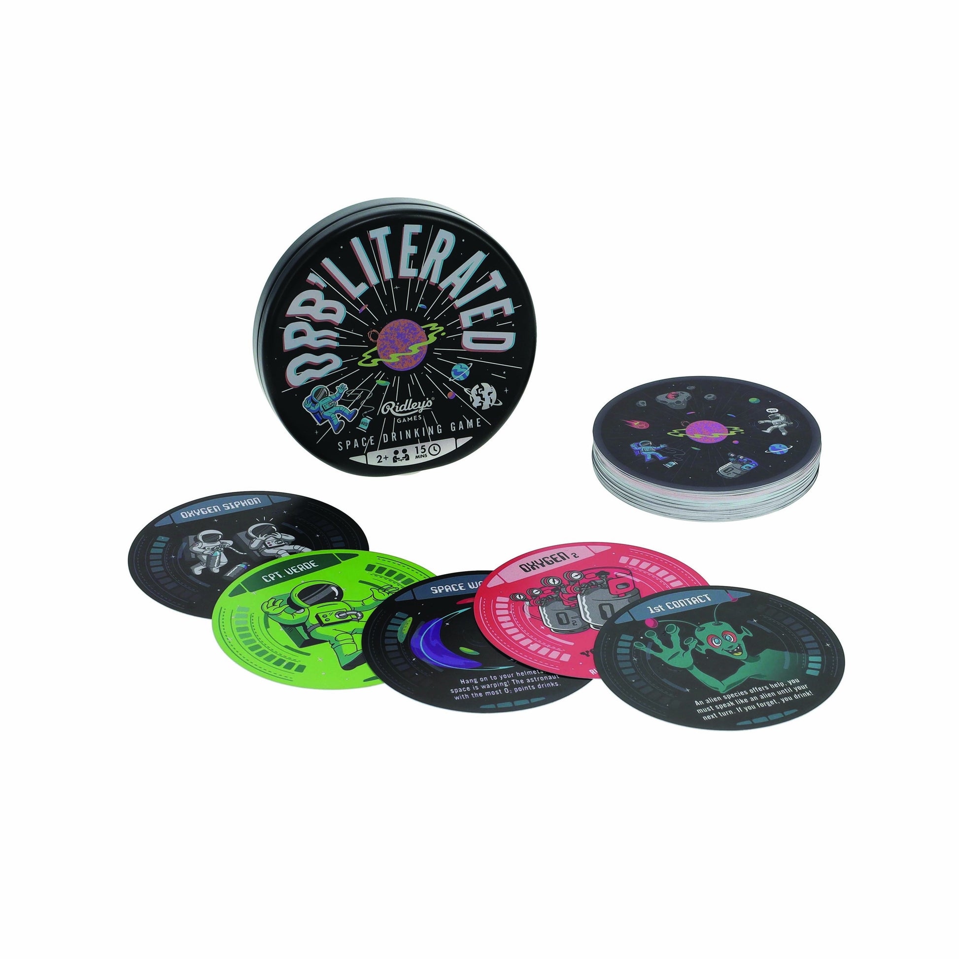 RIDLEYS ORB'LITERATED SPACE DRINKING GAME - Gifts R Us