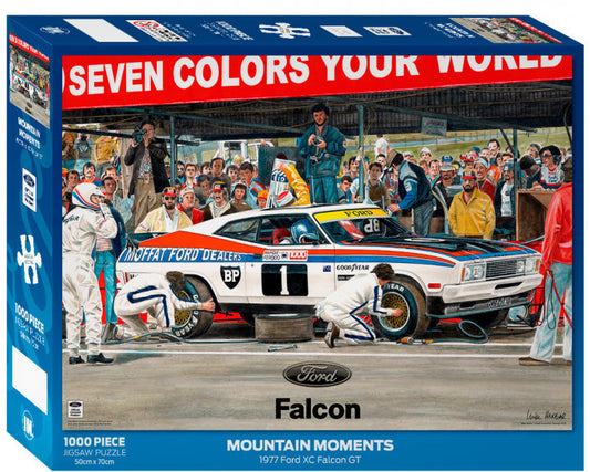 IMPACT PUZZLE FORD MOUNTAIN MOMENTS PITSTOP FALCON XC PUZZLE 1000 PIECES - Gifts R Us