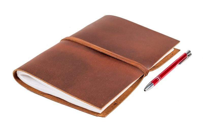 JOURNAL TRAVELLER BROWN - Gifts R Us