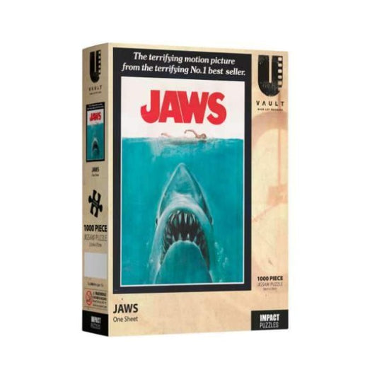 IMPACT PUZZLE JAWS PUZZLE 1000 PC - Gifts R Us