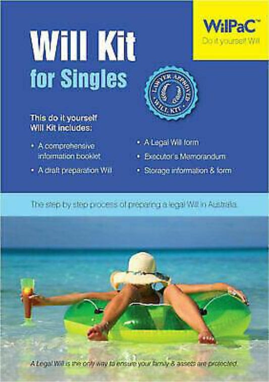 WILL KIT FOR SINGLES - Gifts R Us